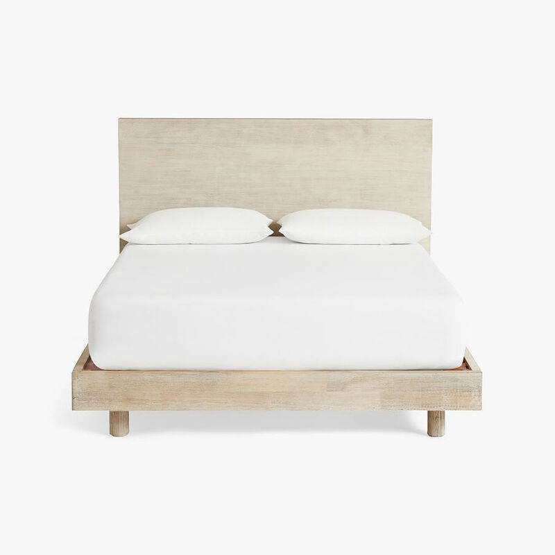 Pottery Barn Cayman Complete Wood Bed image number 1