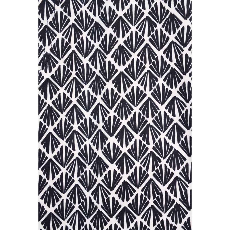 Vassalli Printed Slim Leg 7/8 Length Lightweight Pull On Pant image number 3
