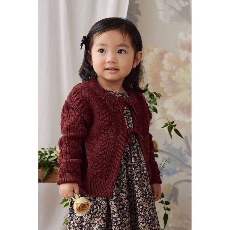 Jamie Kay Josephine Knitted Cardigan 6M-2Y image number 1