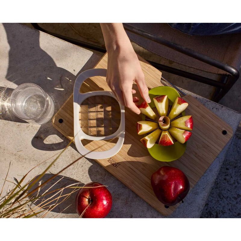 Joseph Joseph Nest&trade; Press 2-in-1 Fruit & Vegetable Cutter image number 3