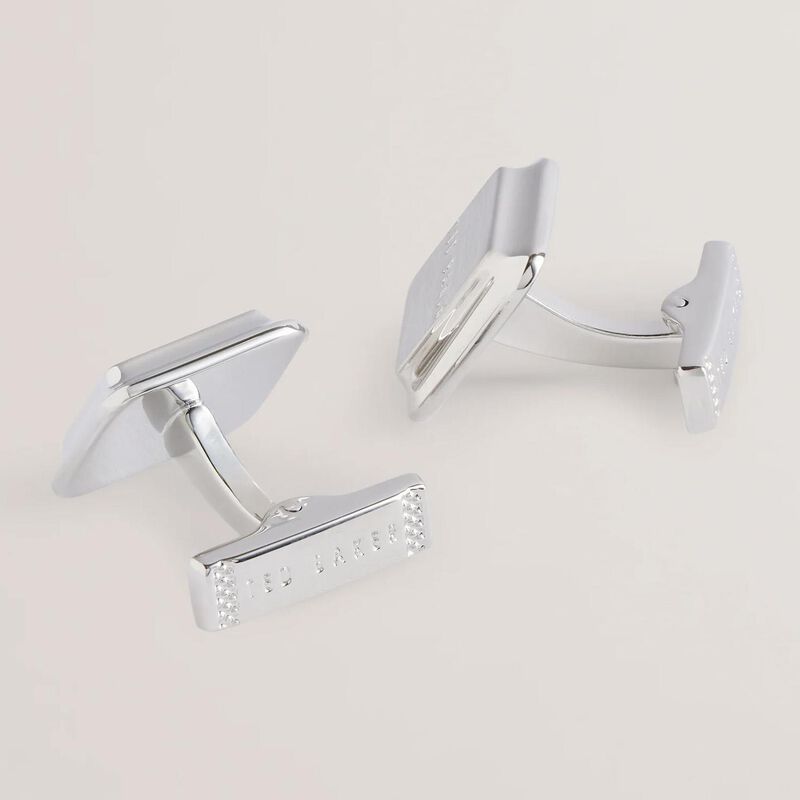 Ted Baker Tedly Branded Cufflinks image number 1