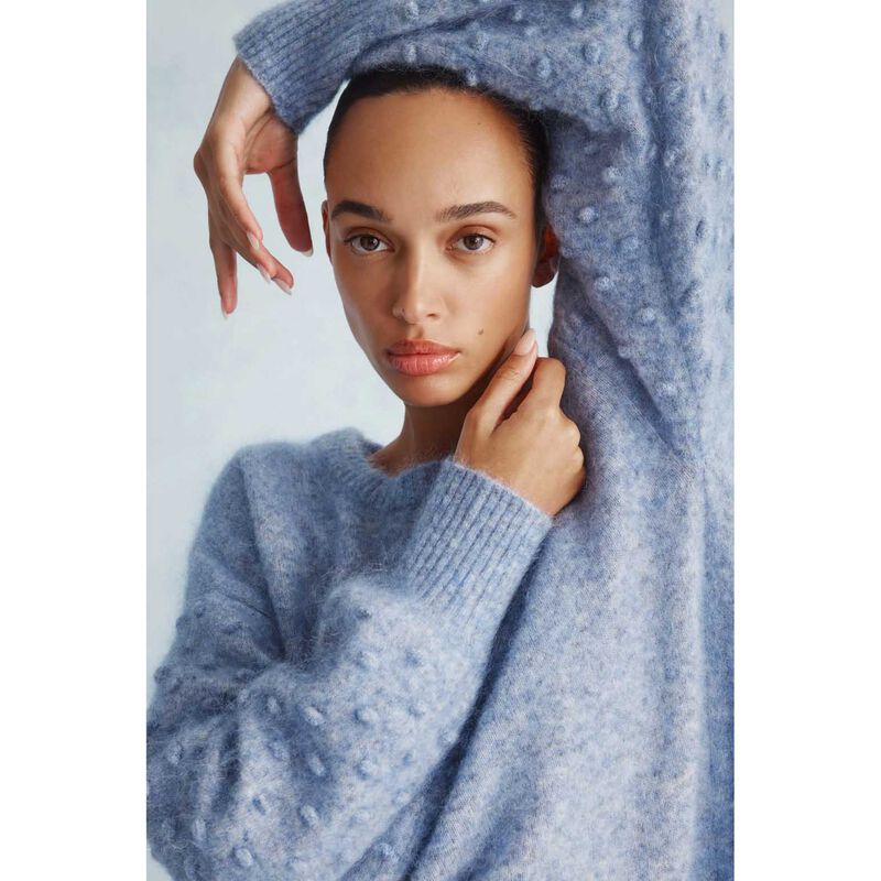 Cable Colour Me Bobble Jumper image number 2