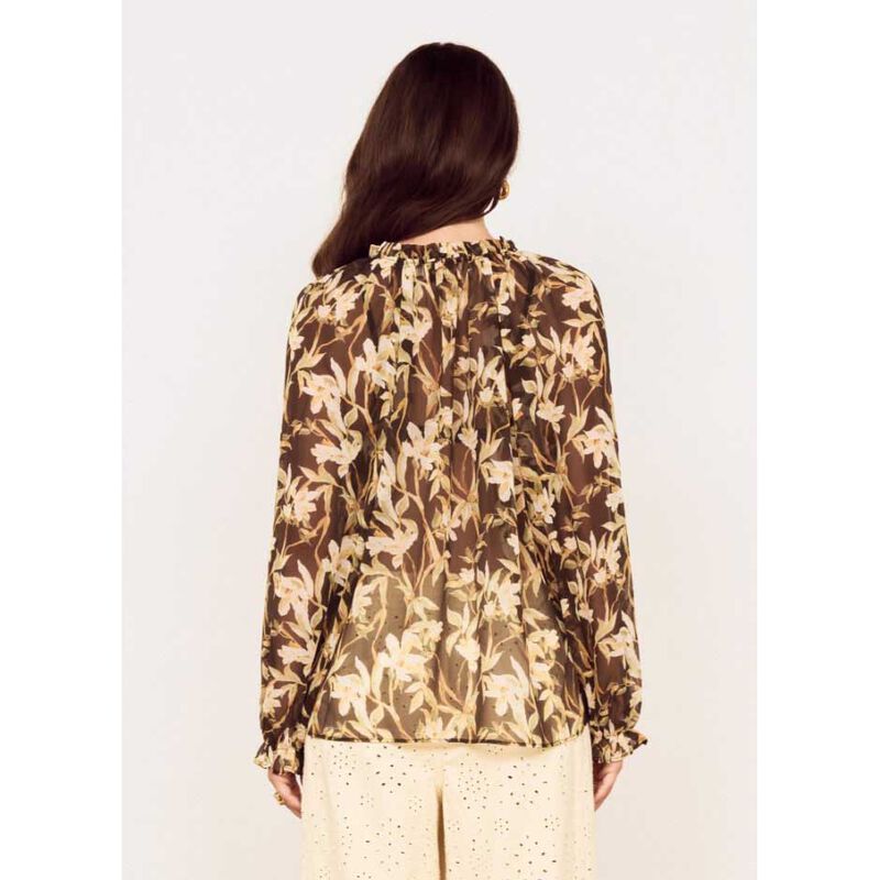 MINKPINK Vega Chiffon Blouse image number 1