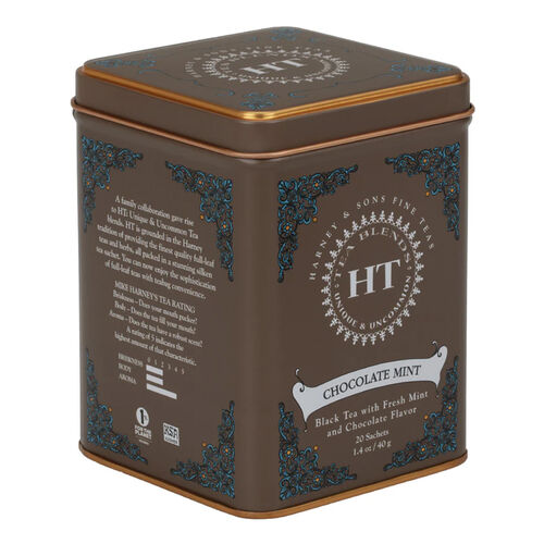 Harney & Sons Chocolate Mint HT Tin 20 Sachets