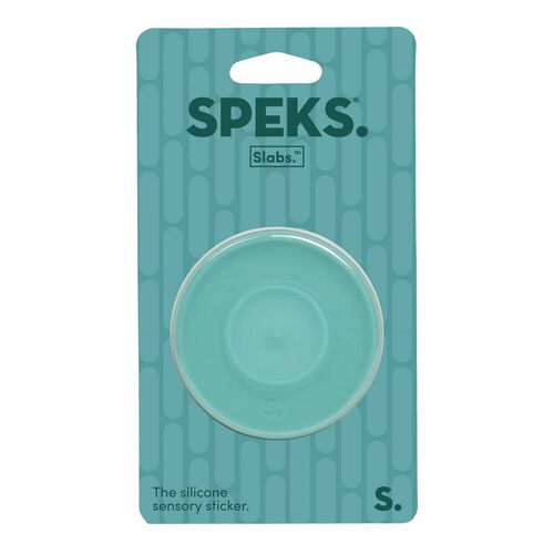 Speks Slabs Circle Sensory Sticker - Path Green