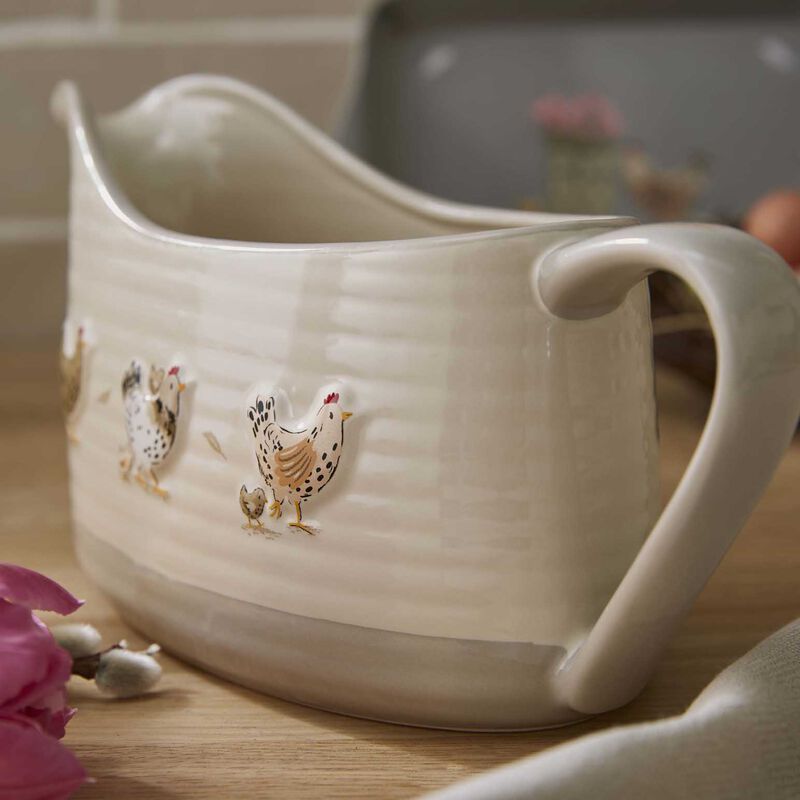 Cooksmart Hen House Lane Gravy Boat image number 1