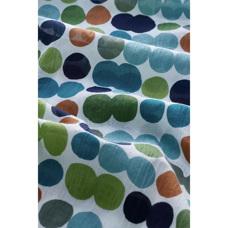 Seasalt Cornwall New Everyday Circle Scarf Watercolour Spot Hedgerow image number 2