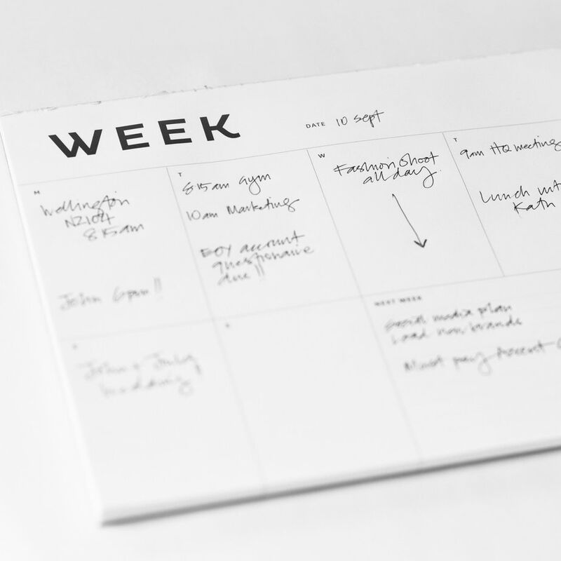 Father Rabbit Stationery A4 Week Planner image number 1