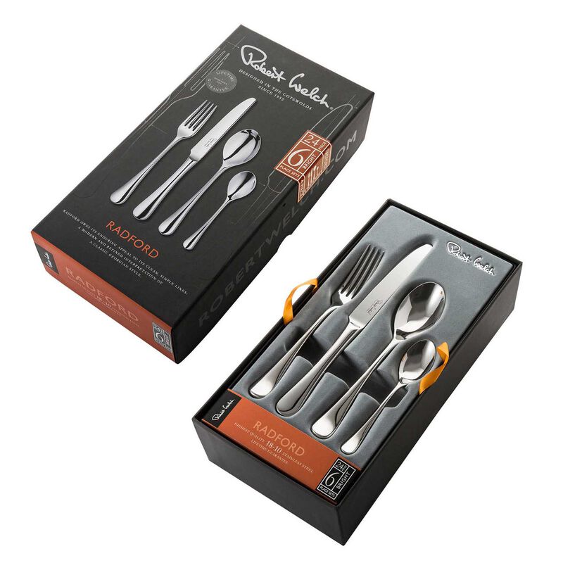 Robert Welch Radford 24pc Cutlery Set Gift Boxed image number 2