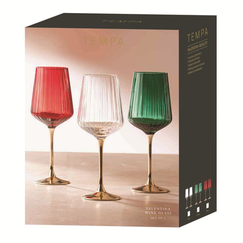 Tempa Valentina Clear 2pk Wine Glass image number 2
