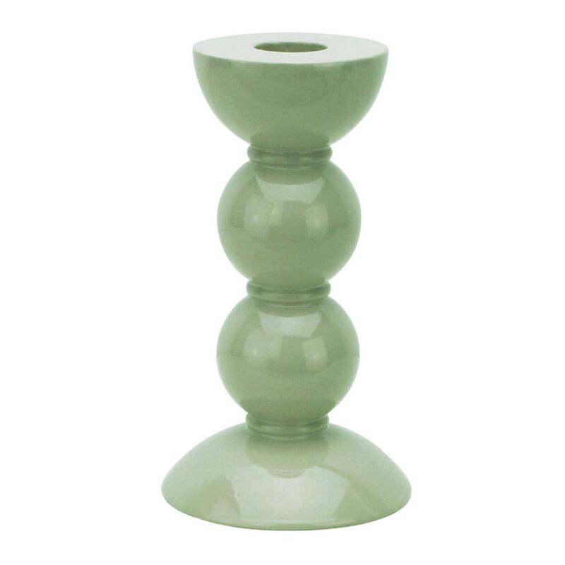 Addison Ross Bobbin Sage Candle Stick 14cm image number 0