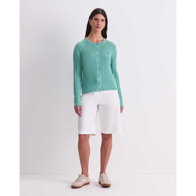 Sportscraft Elka Cable Pointelle Cardi image number 3