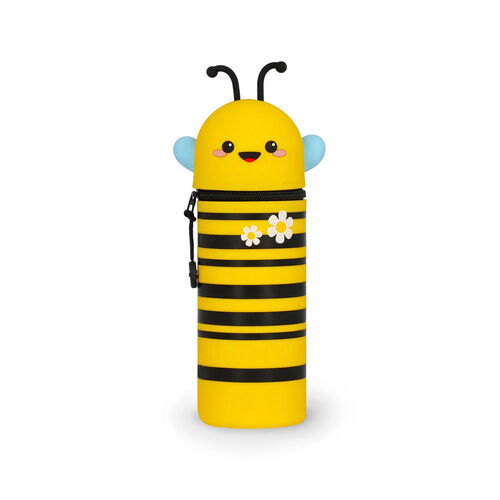 Legami Kawaii 2-In-1 Soft Silicone Bee Pencil Case