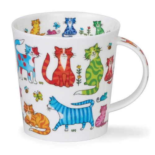 Dunoon Cairngorm Colourful Crew Cat Mug