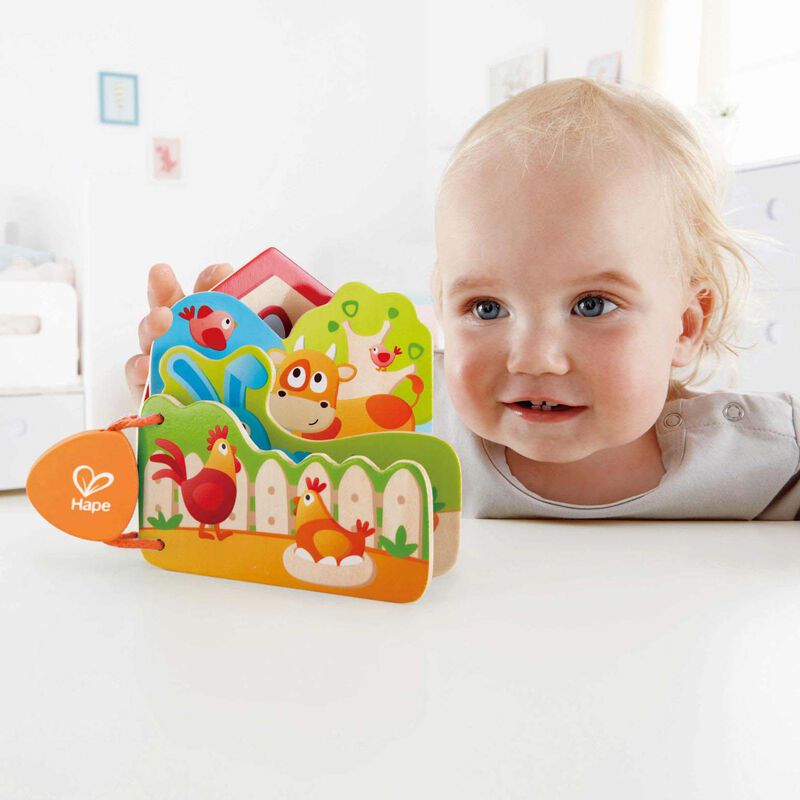 Hape Babys Farm Animal Book image number 1
