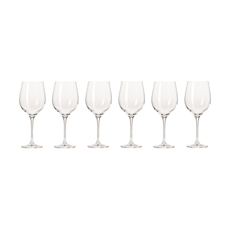 Krosno Harmony Wine Glass 450ml Set Of 6 Gift Boxed image number 0