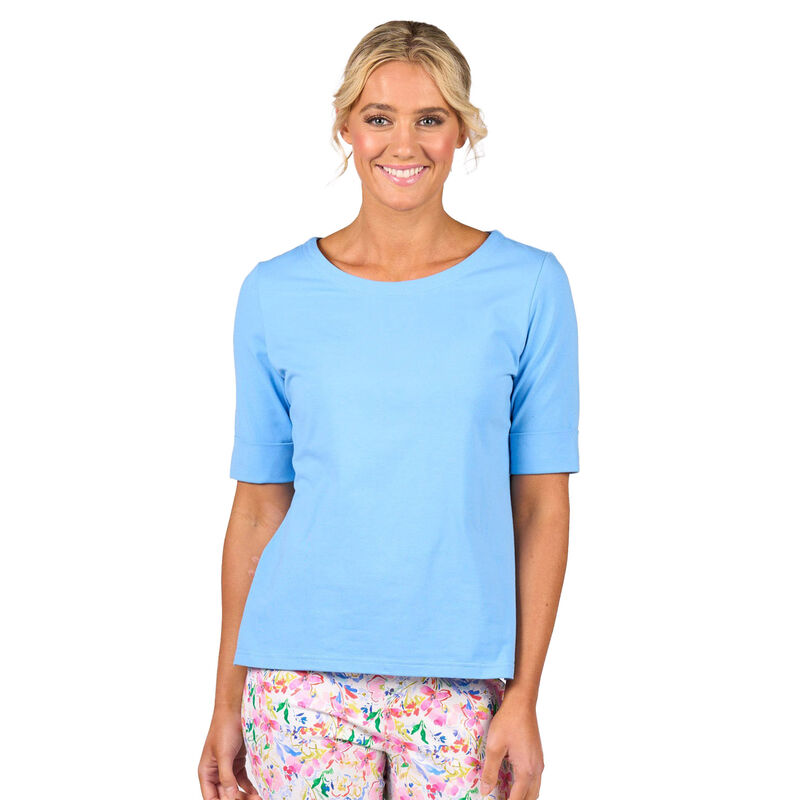 Vassalli Boat Neck Top image number 7