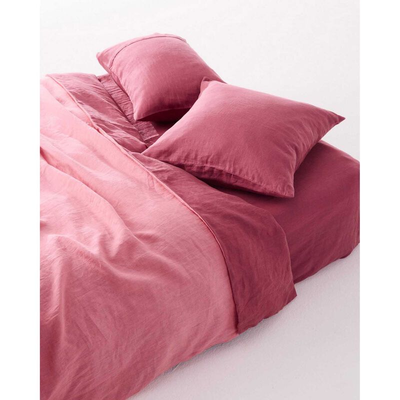 Kip&Co Baroque Rose Sorbet Linen Quilt Cover image number 3