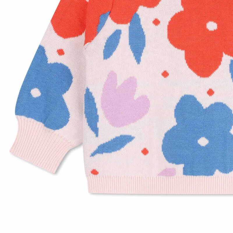 Carrement Beau Flower Pattern Sweater 6M - 18M image number 2
