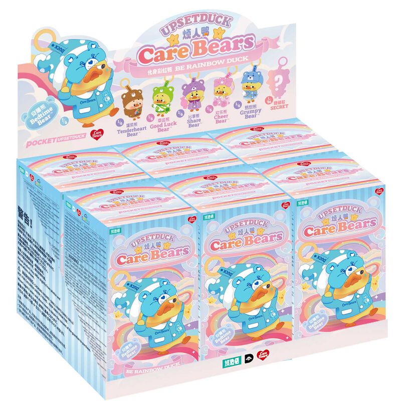 Upset Duck Be Rainbow Duck - Plush Keychain Blind Box image number 0