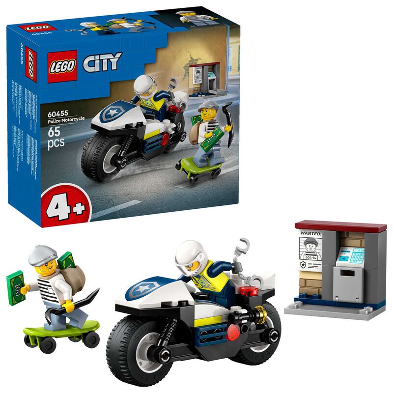 LEGO City Police Motorcycle Chase image number 0