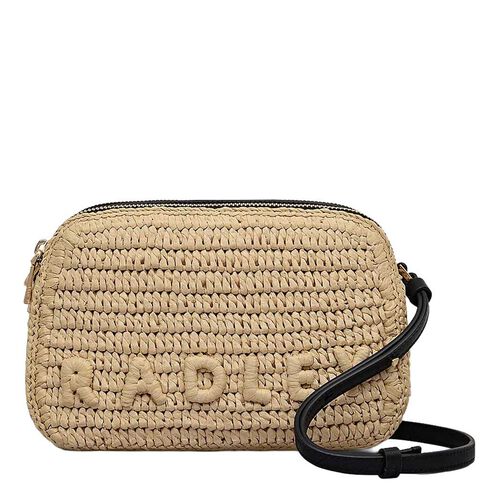 Radley Dukes Place Raffia Medium Ziptop Cross Body