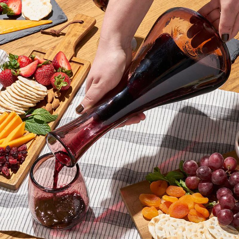 Rosado Recycled Wine Decanter By Twine Living image number 1