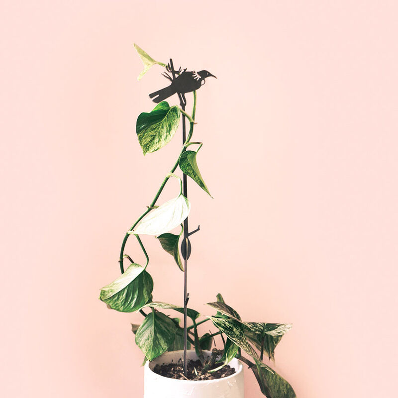 Metalbird NZ Tui Plant Stake 70cm image number 2