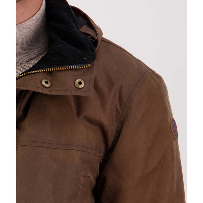 Swanndri Evans Flat V2 Men's Oilskin Jacket image number 2
