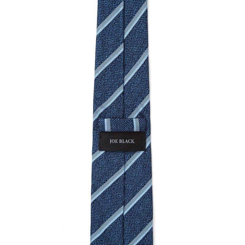 Joe Black Textured Stripe 7.5Cm Tie image number 1