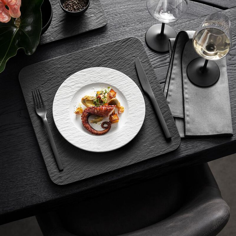 Villeroy & Boch Manufacture Rock Blanc Salad Plate image number 3