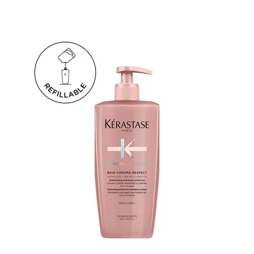 Kérastase Chroma Absolou Bain Chroma Respect Shampoo 500ml