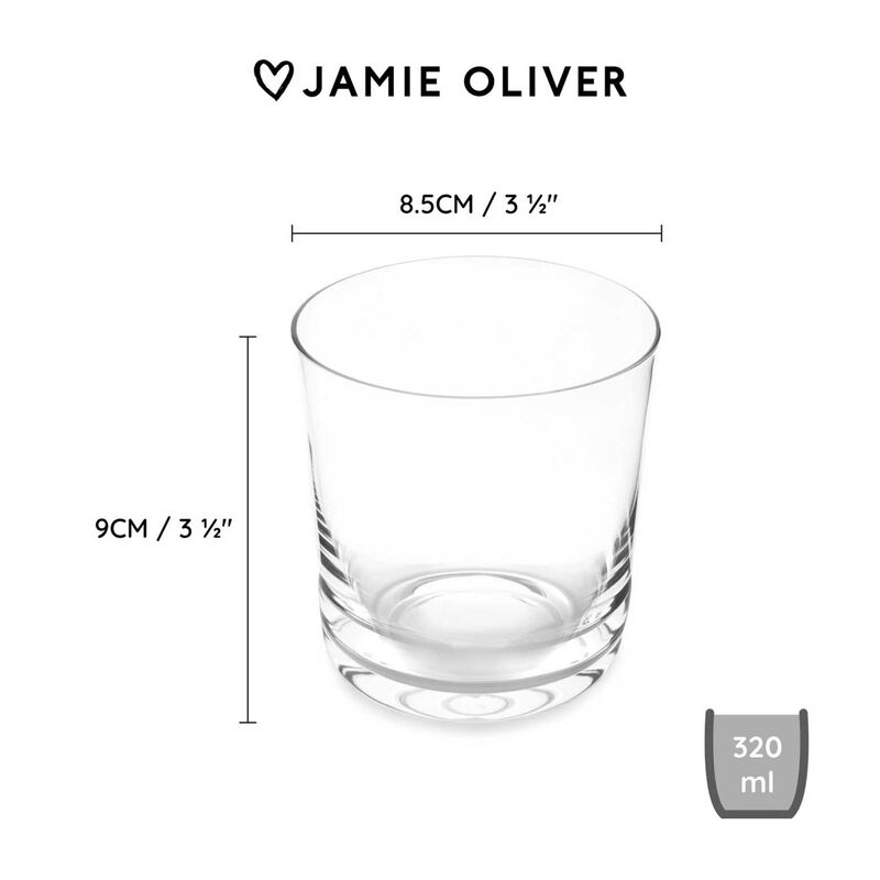 Jamie Oliver Big Love Top Tumblers 320ml Set Of 4 image number 2