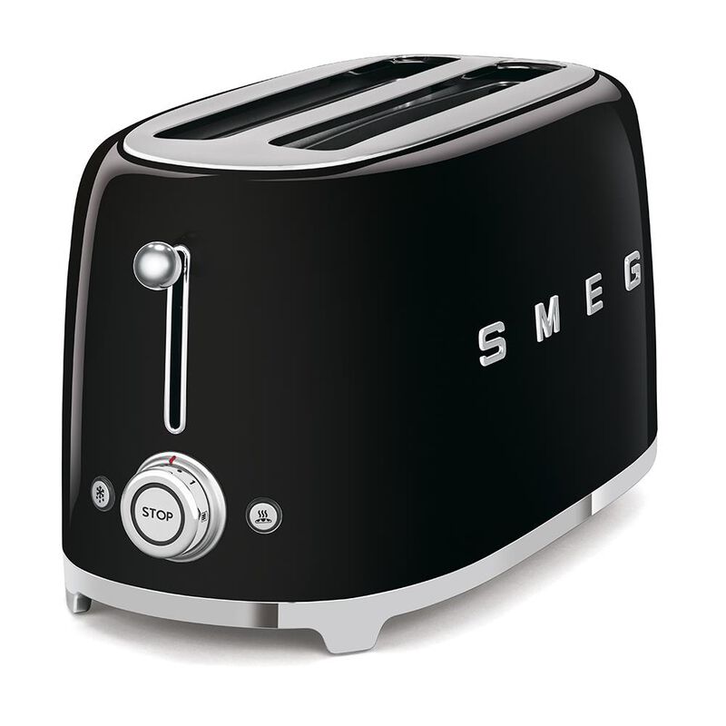 Smeg 4 Slice Toaster - Black image number 0
