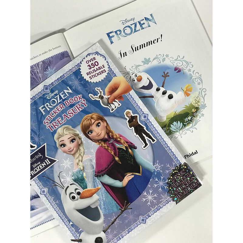 Sticker Book Treasury Disney Frozen image number 3