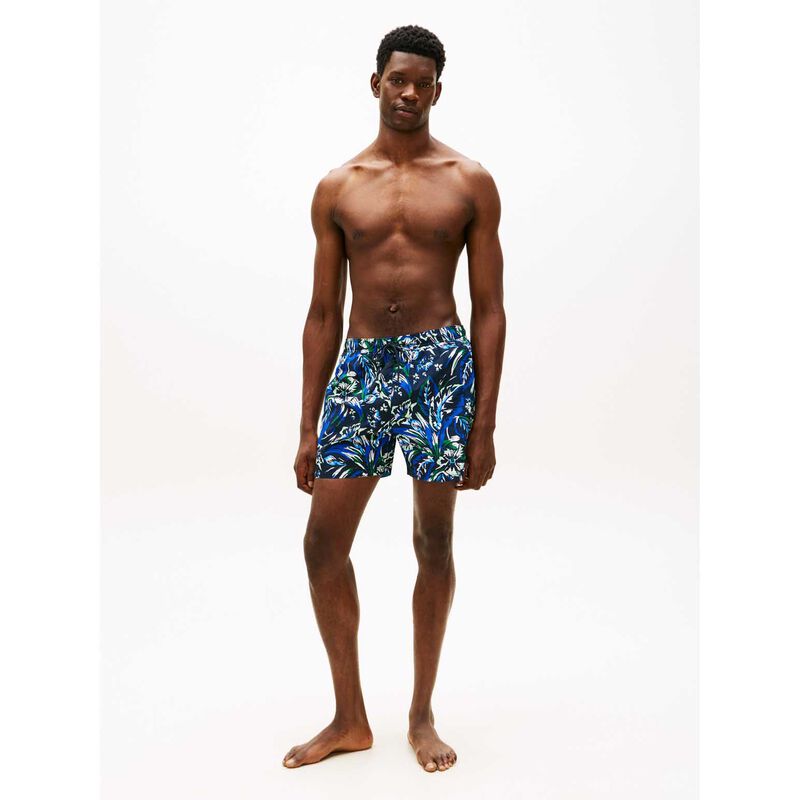 Tommy Hilfiger Print Mid Length Swim Trunks image number 3