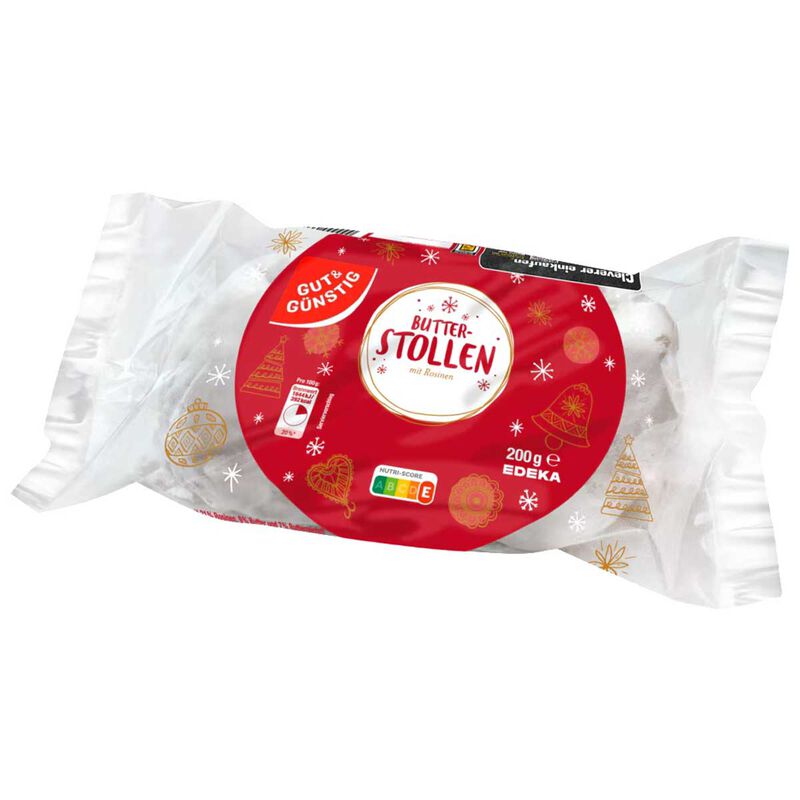 Gut & Gunstig Butter Stollen 200g image number 0