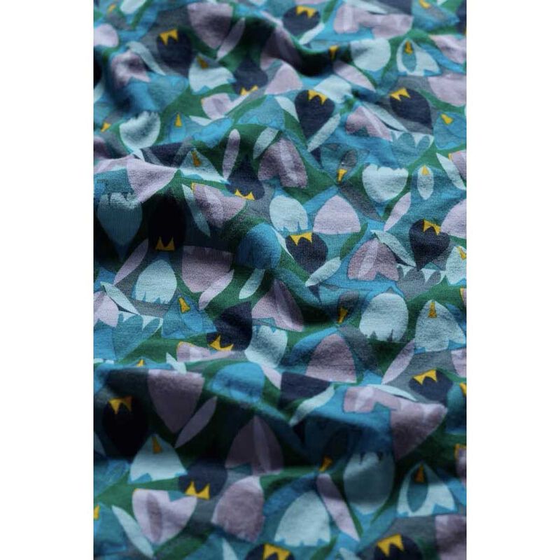 Seasalt Cornwall Handyband Crocus Collage Watson Green image number 2