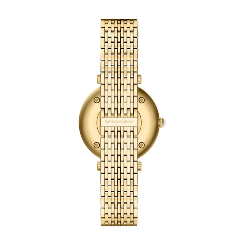 Emporio Armani Archelia Three-Hand Gold-Tone Stainless Steel Watch image number 1