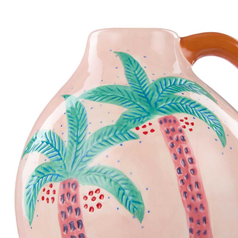 Emporium Palmer Pink Coconut Palm Vase image number 2