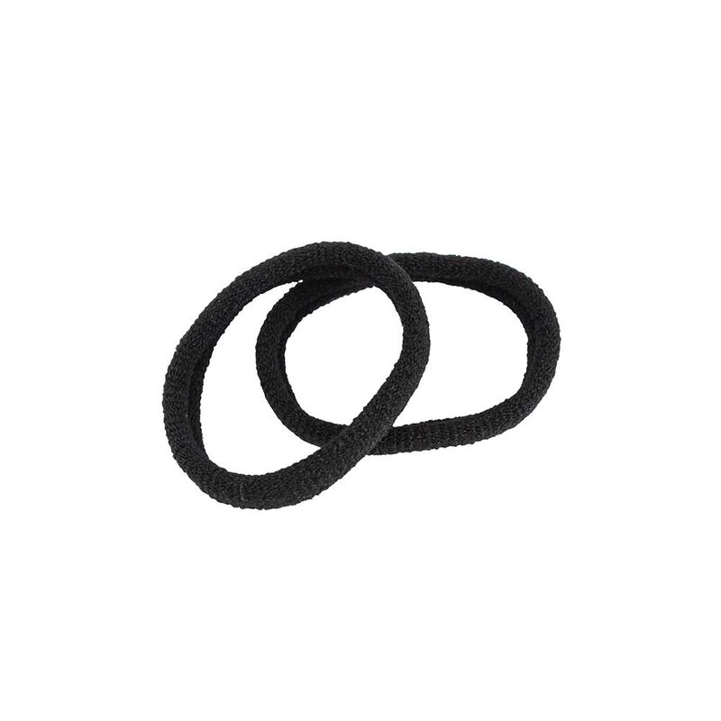 Mae Elastic Soft Ponytailers Black (15) image number 1