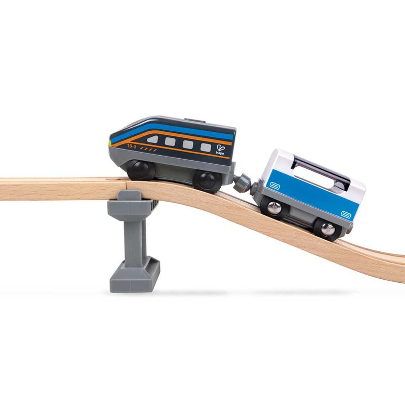 Hape Battery Powered Inter-City Loco - Black image number 3