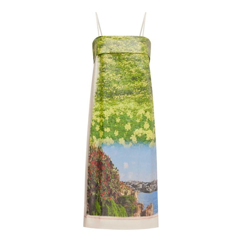 AL&Eacute;MAIS Bermuda Buttercup Midi Dress image number 2