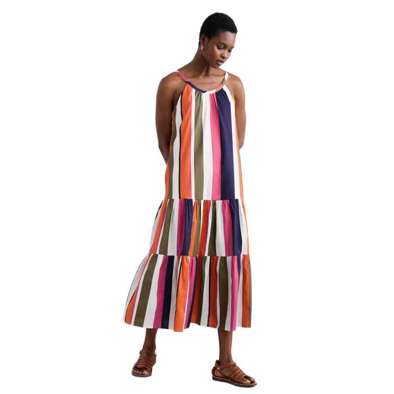 Seasalt Cornwall Alba Dress Indian Summer Multi image number 0
