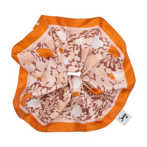 Karen Walker XL Silk Scrunchie Pink