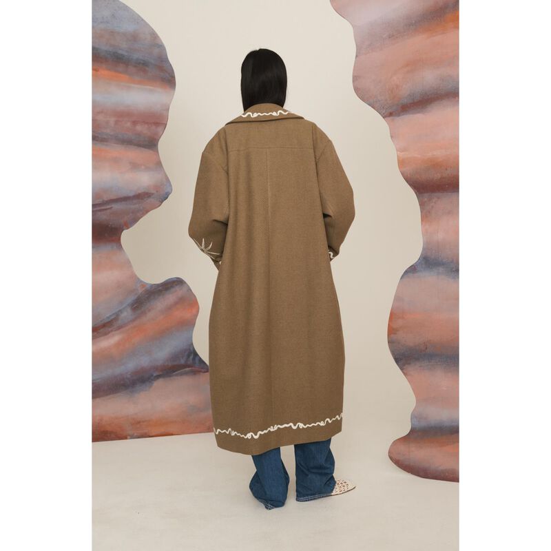 ALÉMAIS Sammy Embroidered Coat image number 1