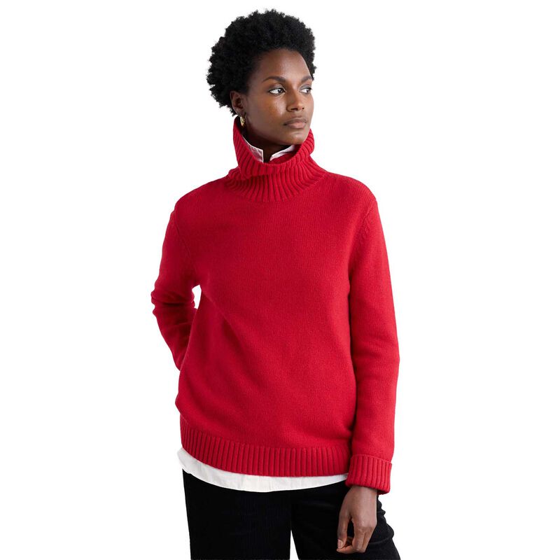 Seasalt Cornwall Braque Jumper Carmine image number 0