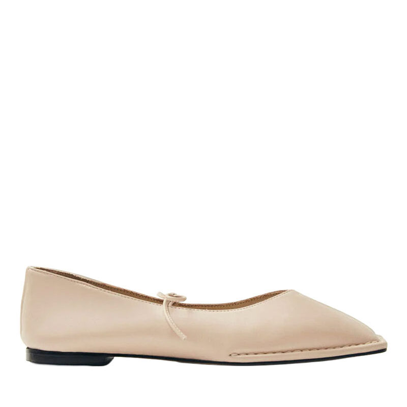 Alohas Sway Leather Ballet Flats image number 0