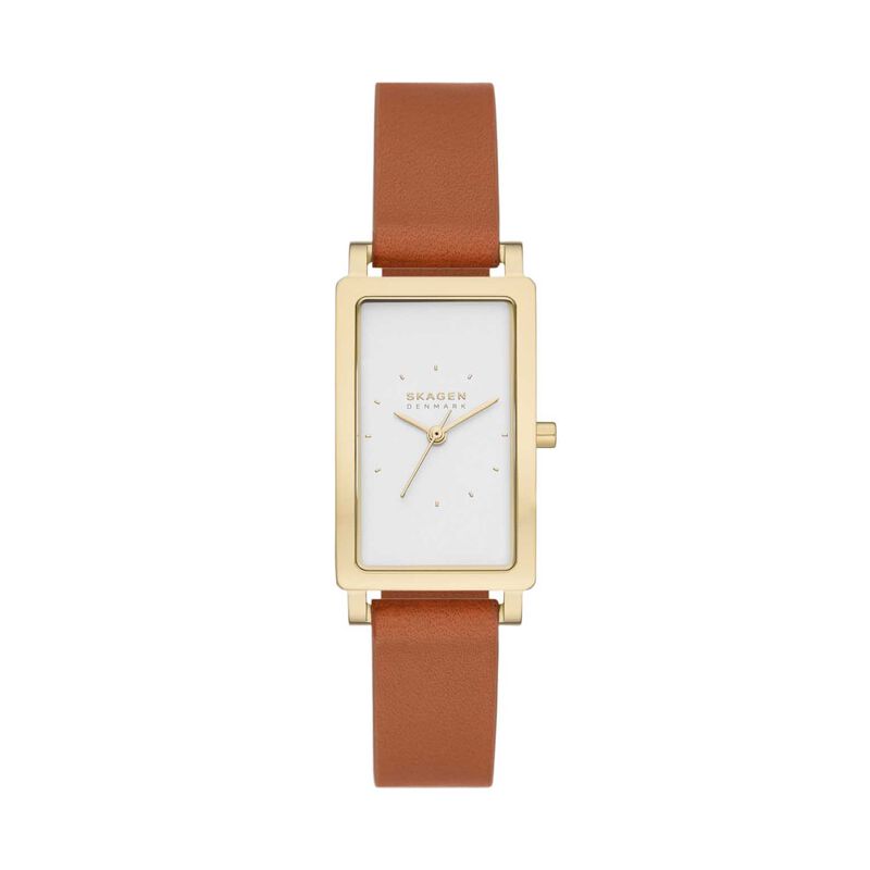 Skagen Hagen Lille Brown Leather Watch SKW3097 image number 0