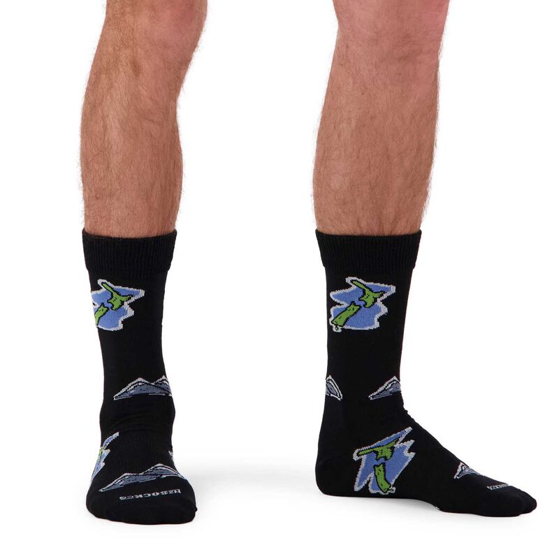 NZ Sock Co Mountains/NZ Printed Sock image number 1